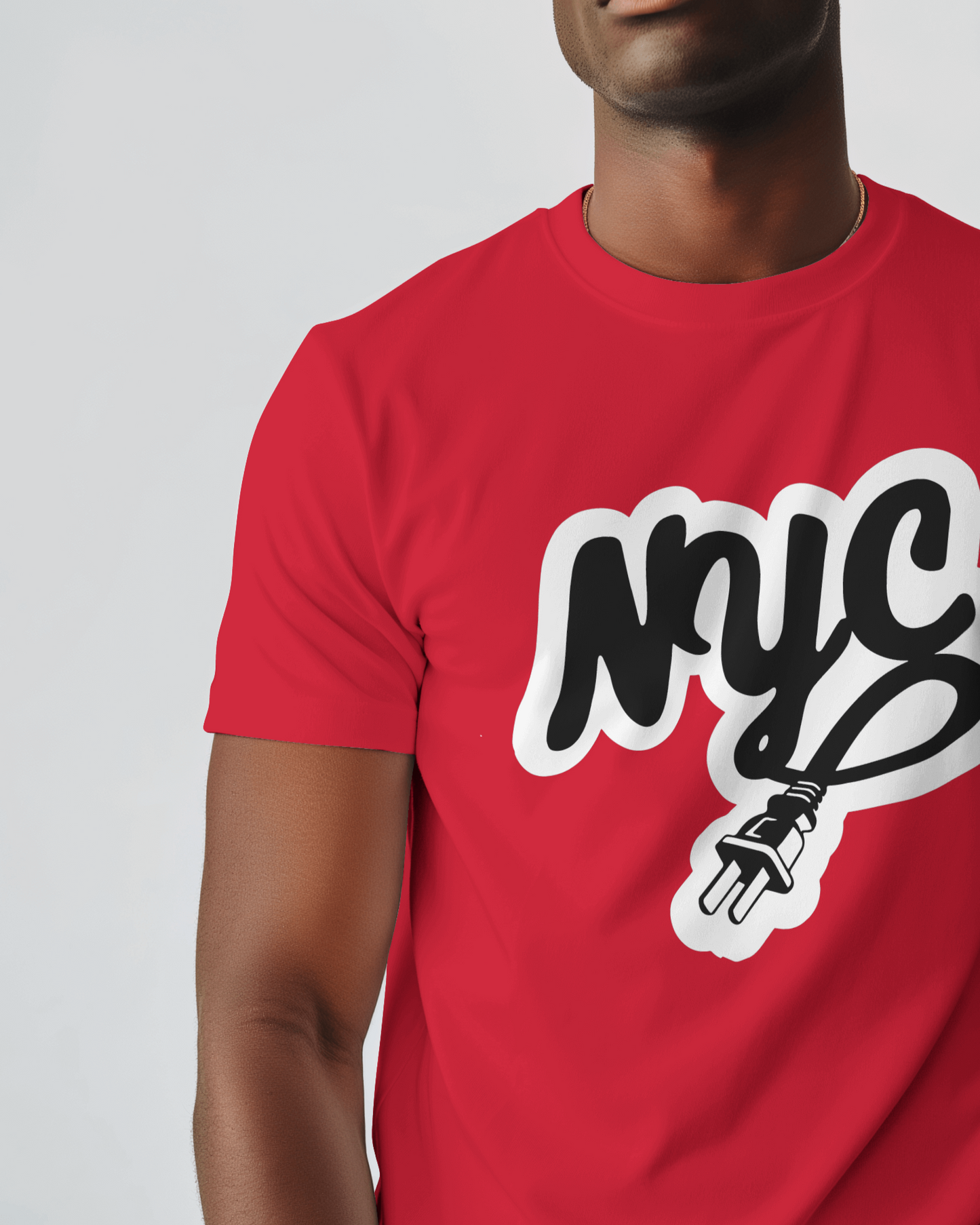 NYC PLUG OFFICIAL LOGO TEE POWERED BY ZILLIOHEIR$